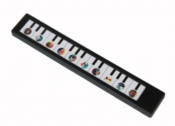 Electronic touch musical module